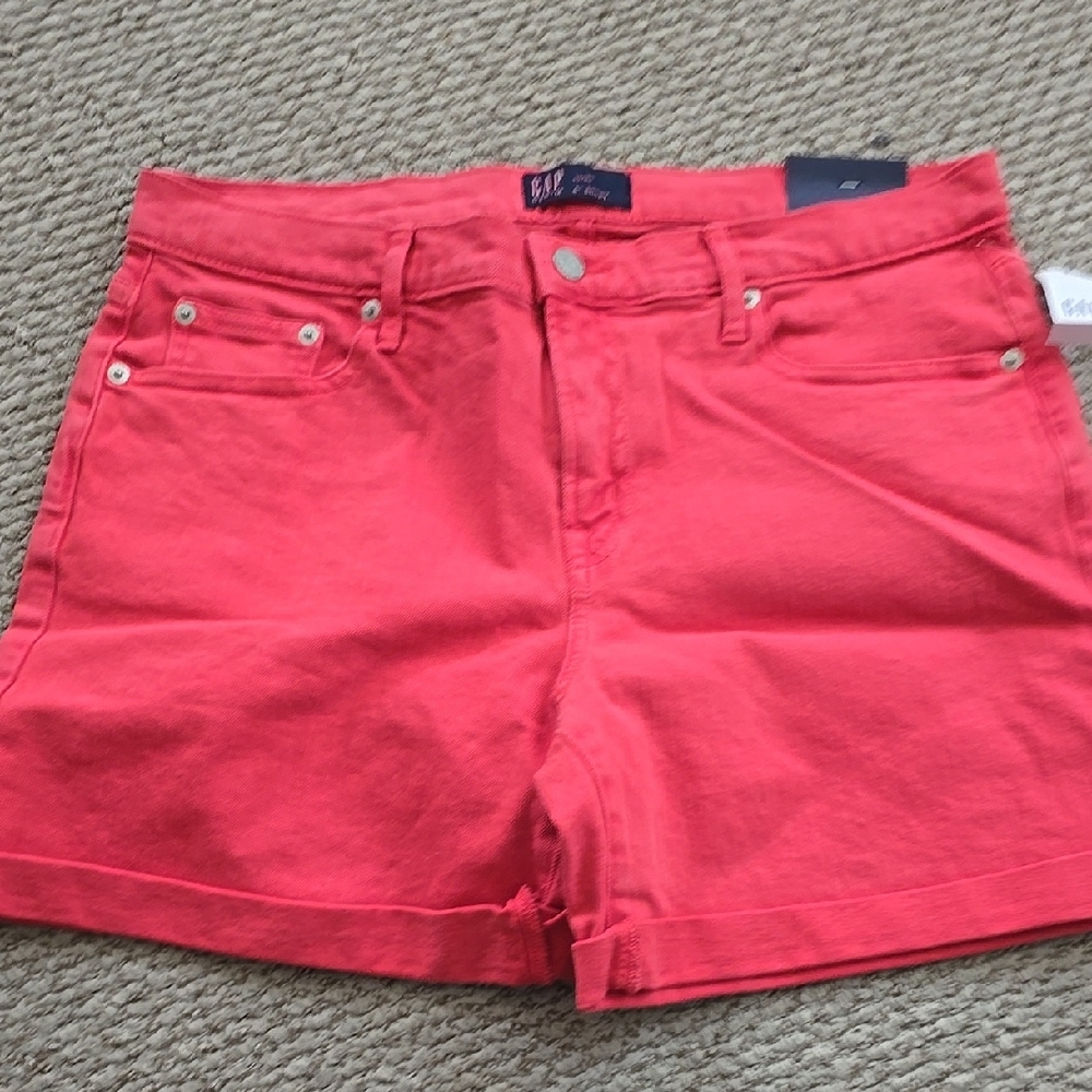 GAP Women's Red Shorts